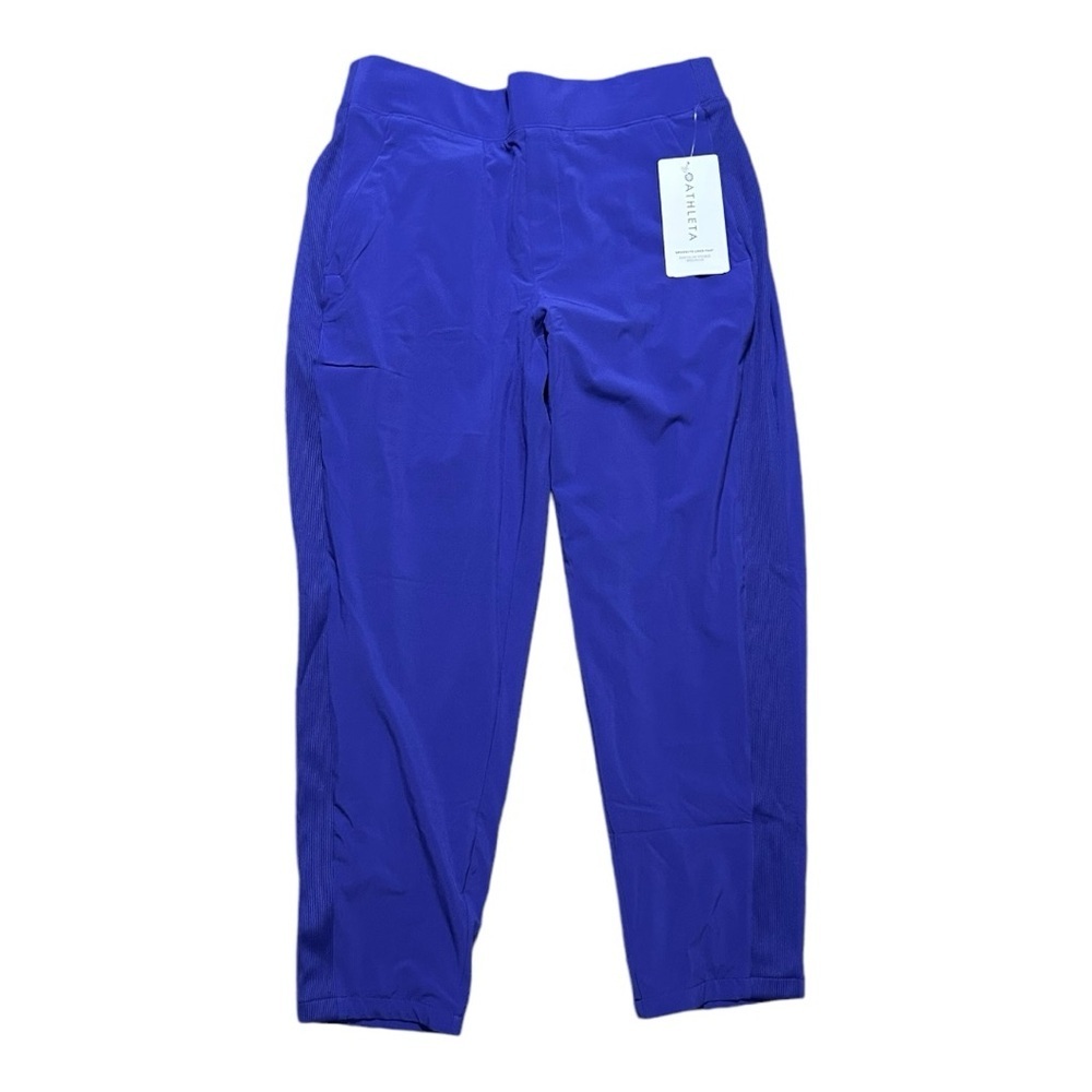 NWT Athleta Brooklyn Lined Pant Blue-Purple 8P